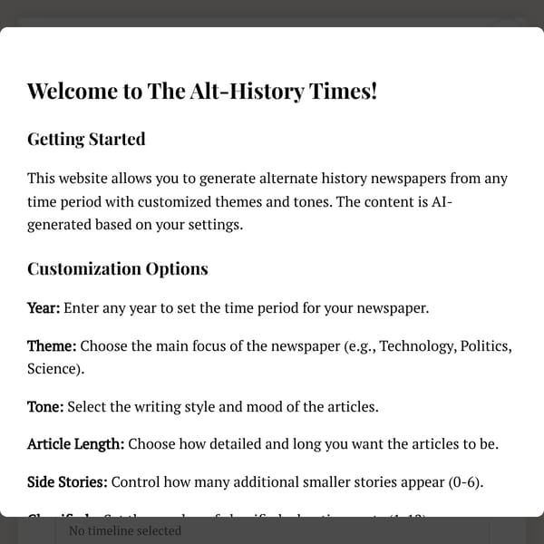 The Alt-History Times 2.0