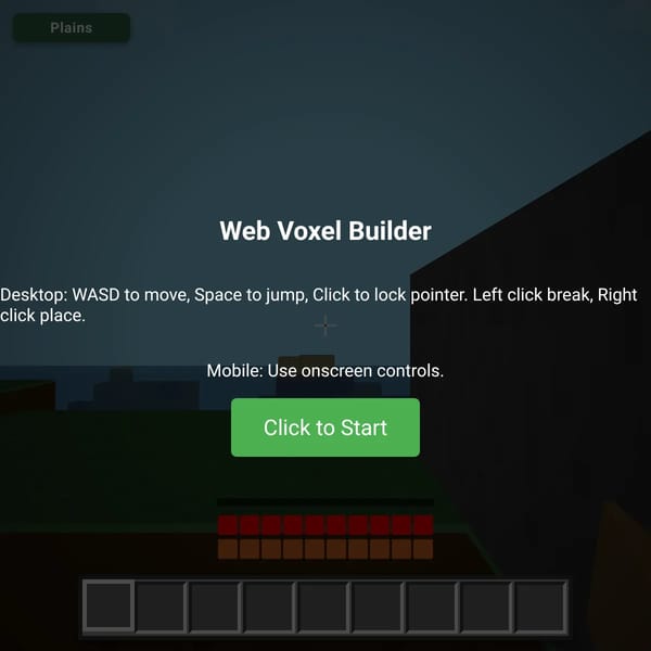 Web Voxel Builder