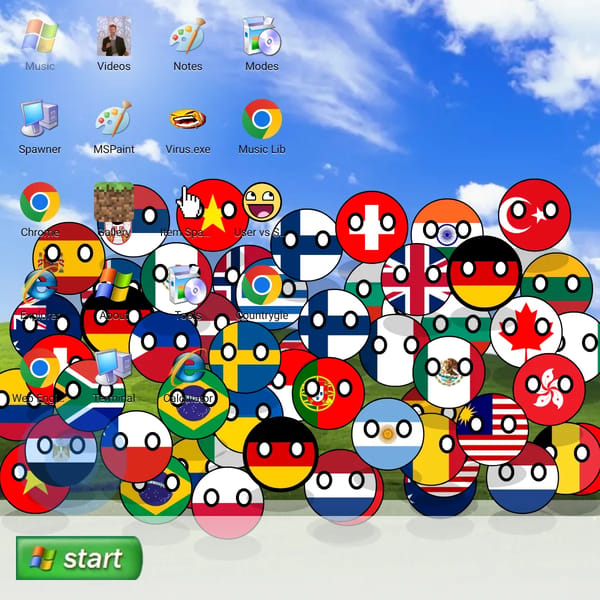 Countryballs Desktop+
