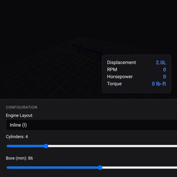 Engine Builder Simulator