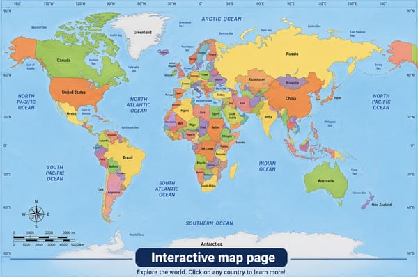Interactive Map Page