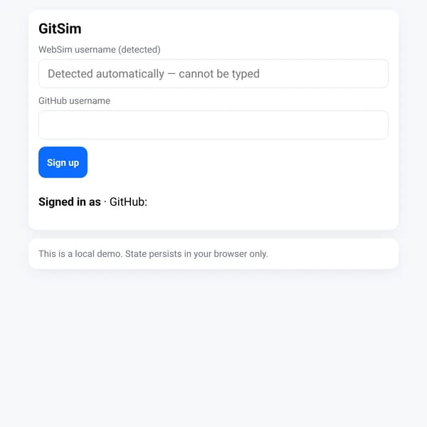 GitSim