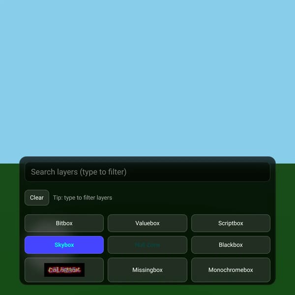 Skybox Layer Explorer