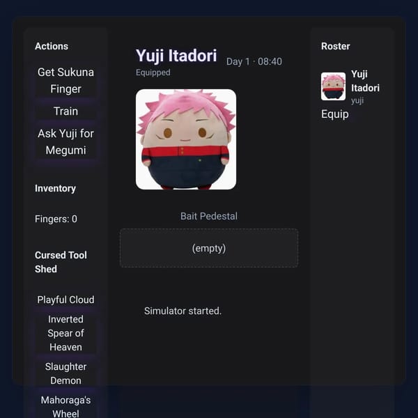 yuji itadori game