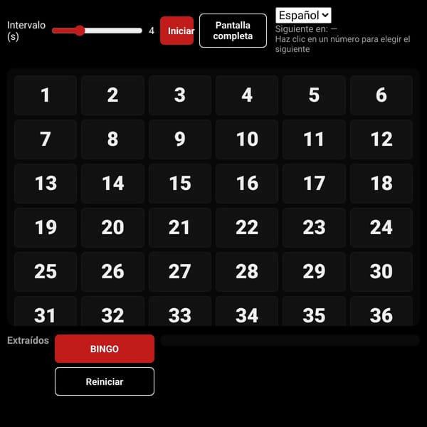 Bingo 1–90