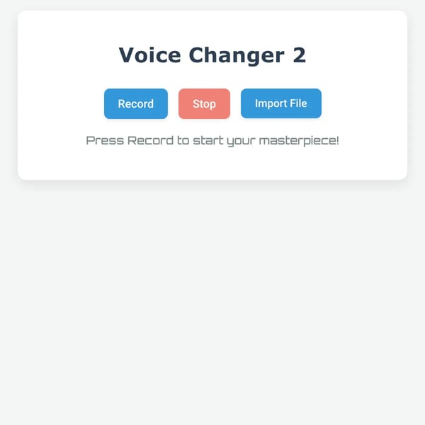 Voice Changer 2