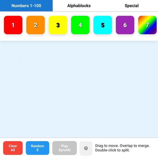 Numberblocks Sandbox