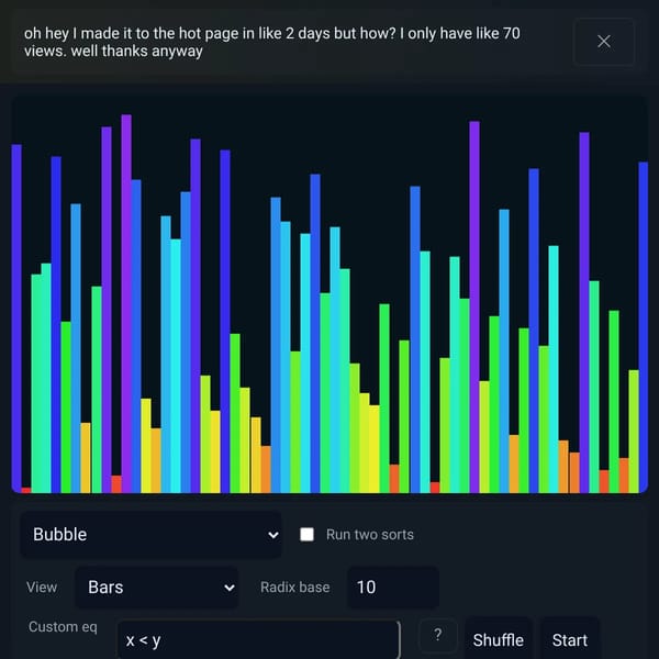 Sorting Visualizer DELUXE