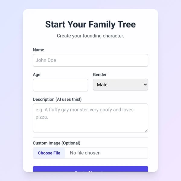 Make a family tree