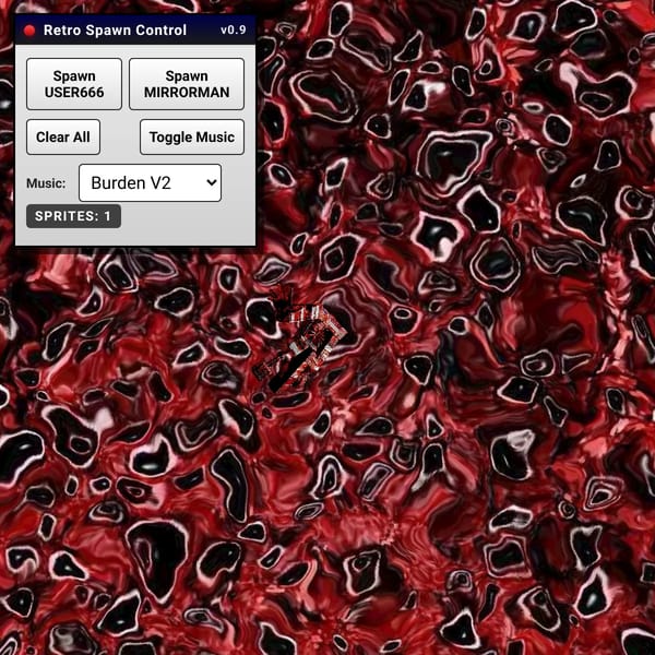 User666 and others bouncing around the screen
