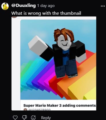 Super Mario Maker 3 adding comments