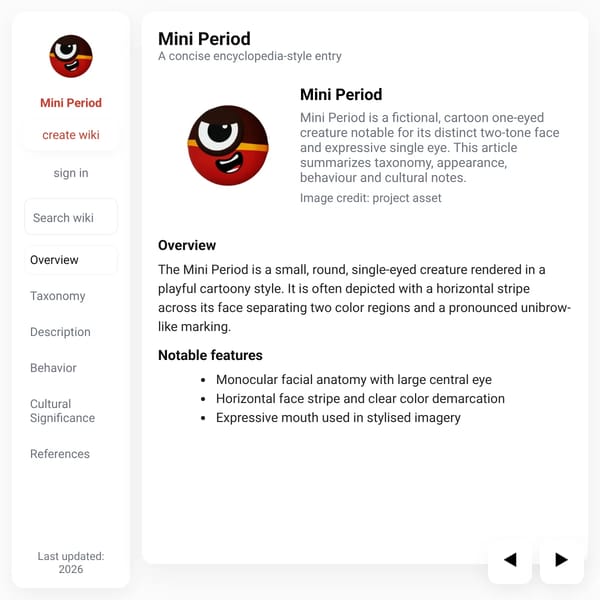 Mini Period — Wiki