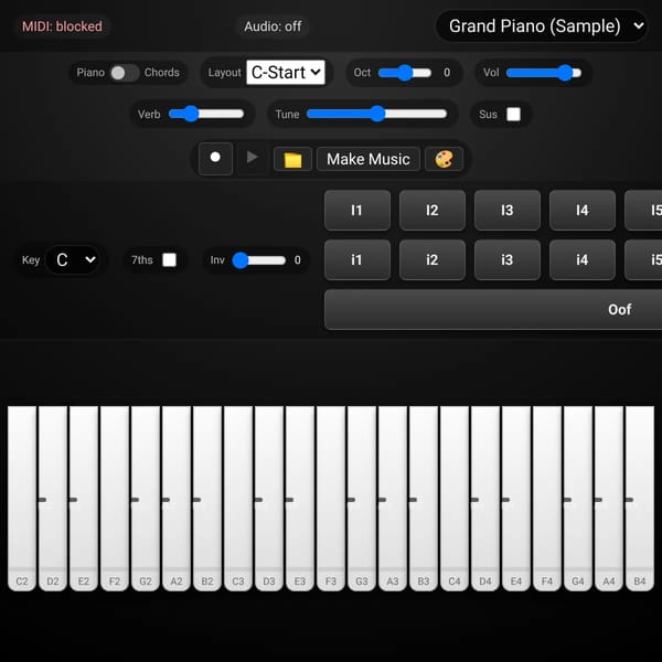 MIDI Piano