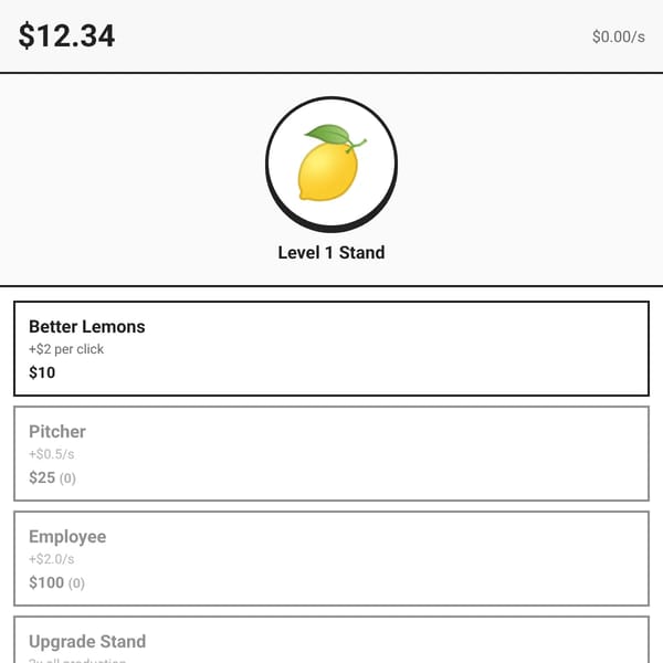 Lemonade Stand