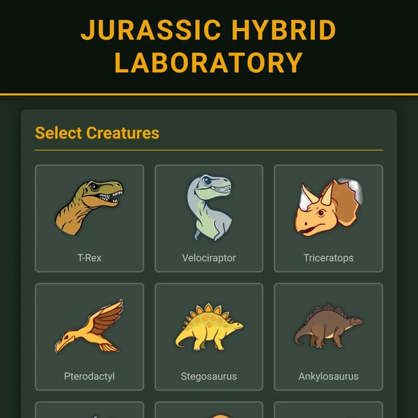 Jurassic Hybrid Laboratory