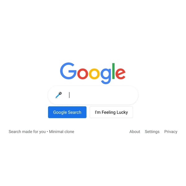 Google Search Clone