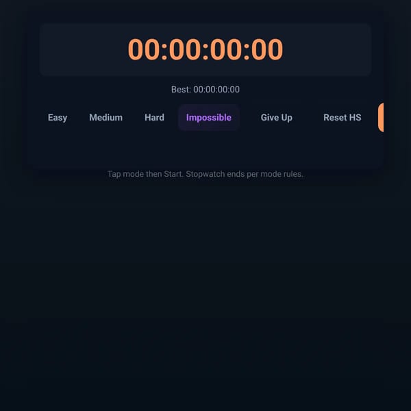 Do Nothing game