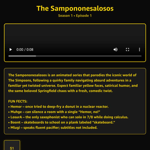 The Sampononesalosos Full Series