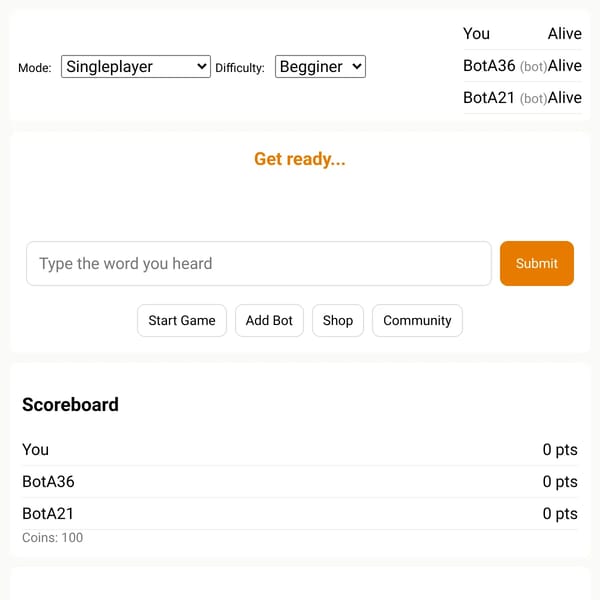 AufZ's spelling bee