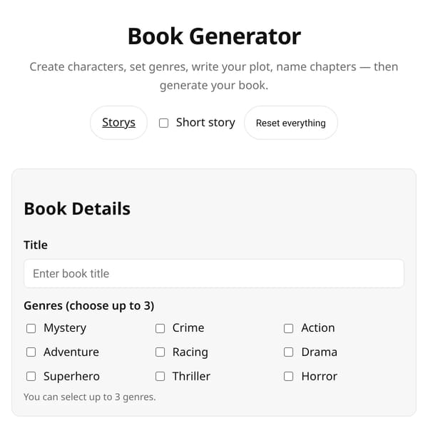 Book Generator