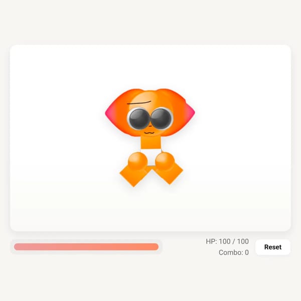Beat-Up Emoji Cat