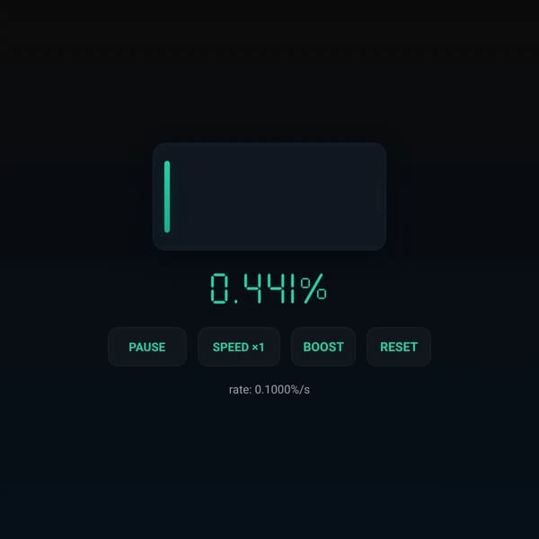 Battery: 0 → Absolute infinity%