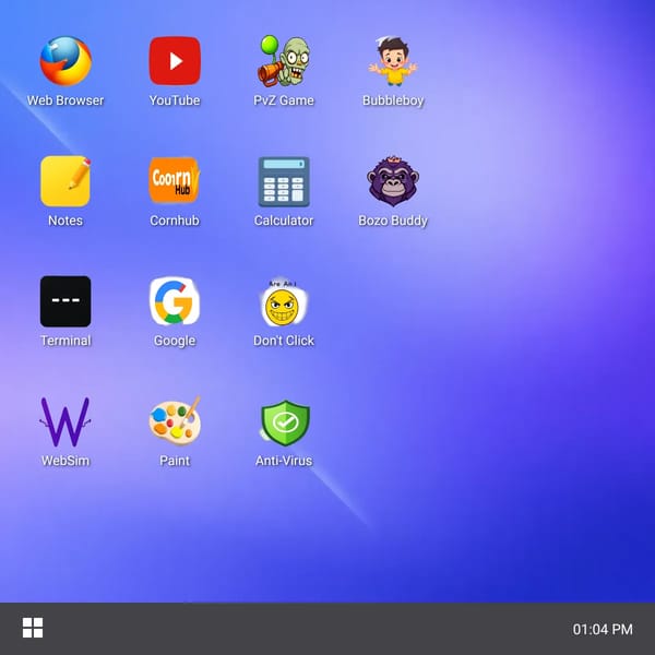 WebOS Simulation