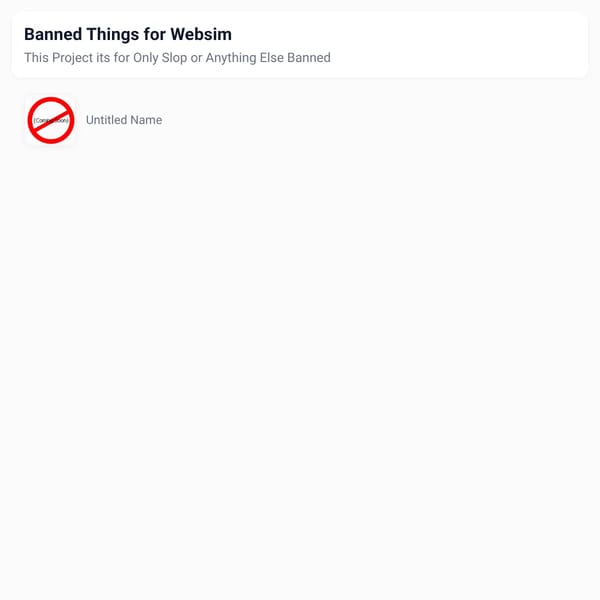 Comment what proyects or anything you want me to ban it!