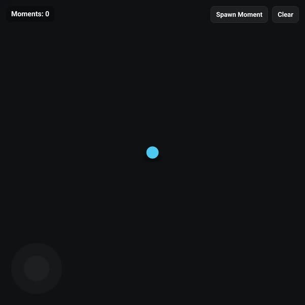 Game Interface with HUD and Controls