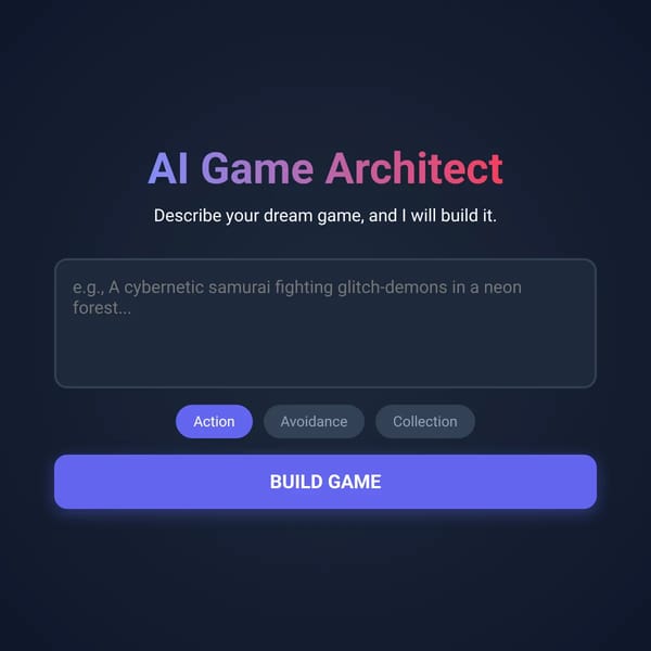 AI Game Architect