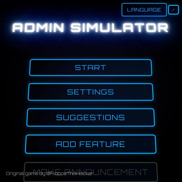 Admin Simulator with more features (FANFIX)