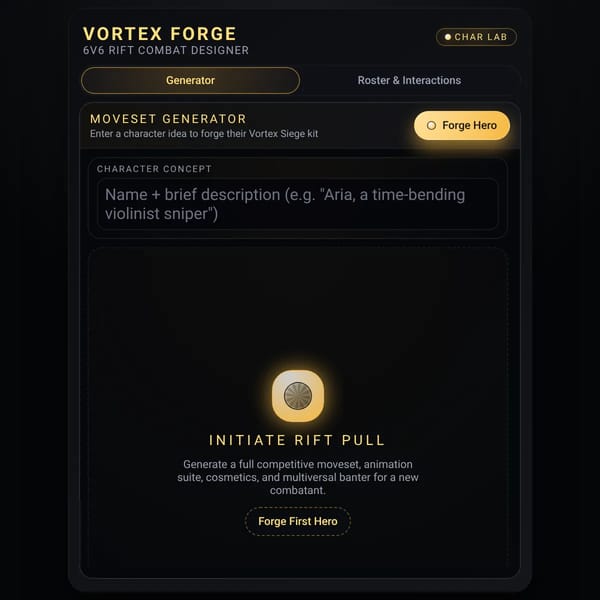Vortex Siege Moveset Forge
