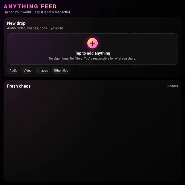 The Anything Feed