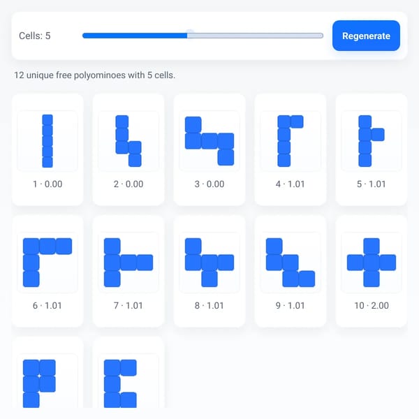 Polyominoes
