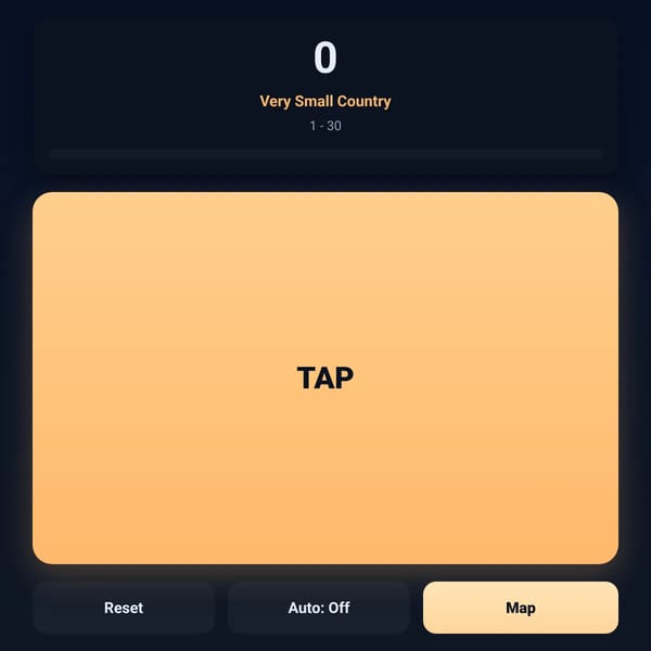 Planet and Countrys Tap Simulator