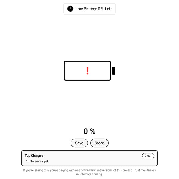 Absolute Infinity Battery Clicker (A.I.B.S)