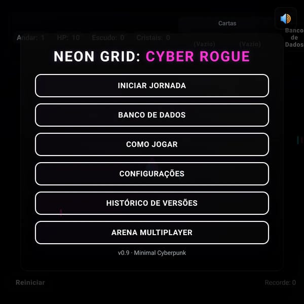 Neon Grid: Cyber Rogue