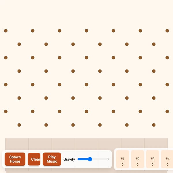 Low Budget Horse Plinko