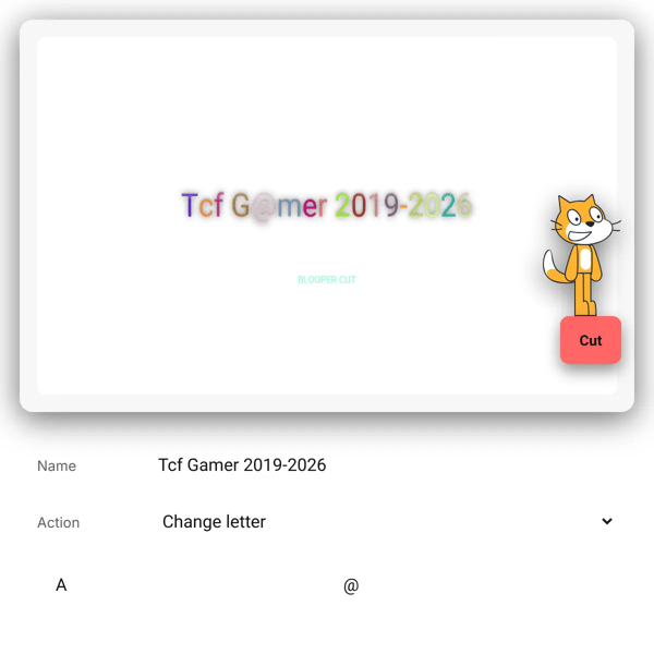 Blooper Generator