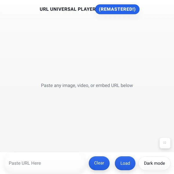 URL UNIVERSAL PLAYER (REMASTERED!)