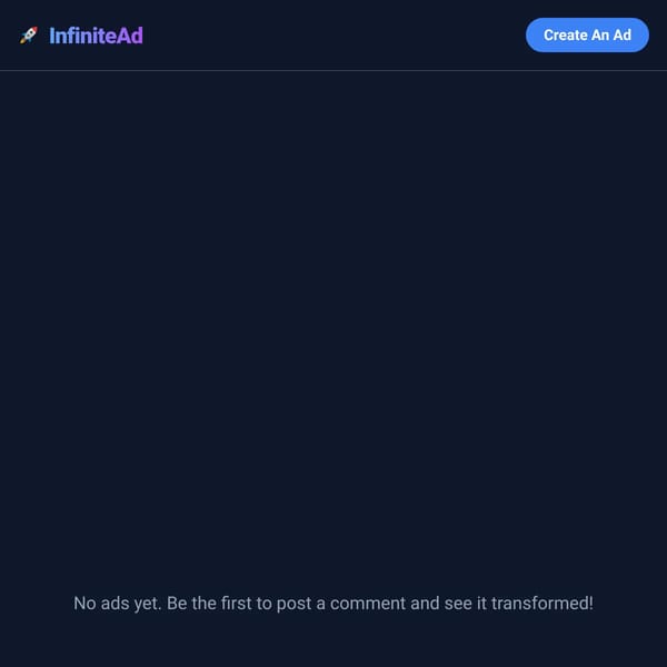 InfiniteAd - AI Ad Agency