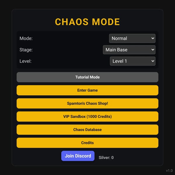 Chaos mode