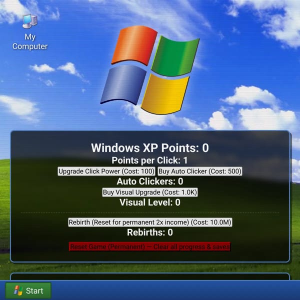 Windows XP Clicker