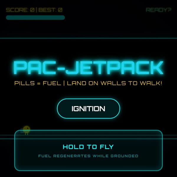 Jetpac man joy Runner