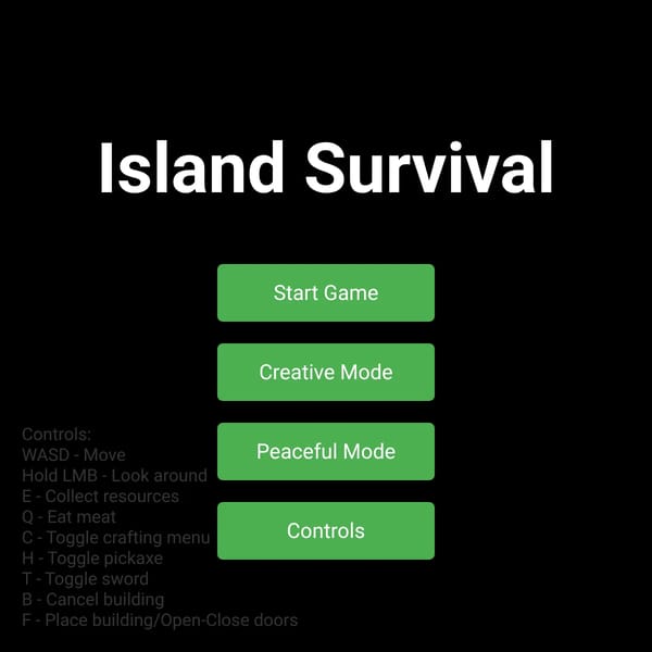 Forest Survival Game