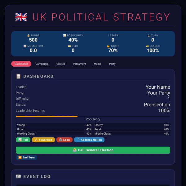 Lawmakers - Political Strategy Game