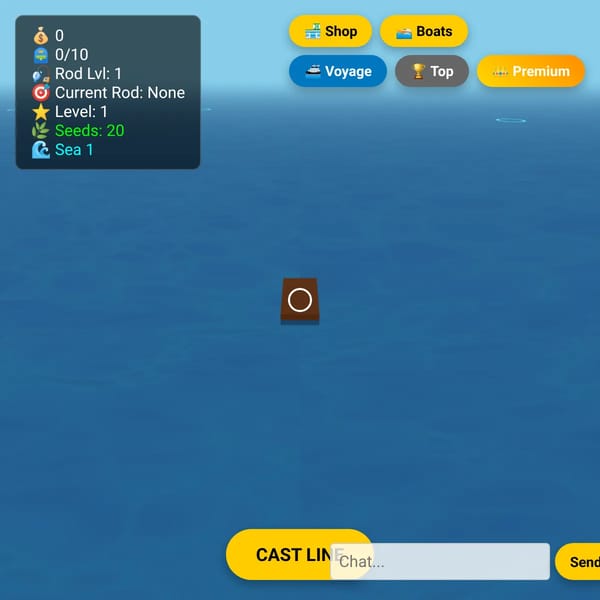 Multiplayer Fishing simulator
