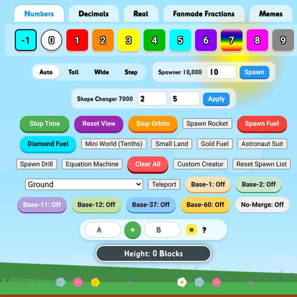 Numberblocks Playground