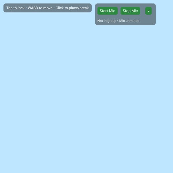 MiniCraft + Voice