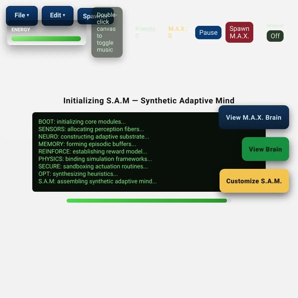 S.A.M — Self-Adaptive Machine